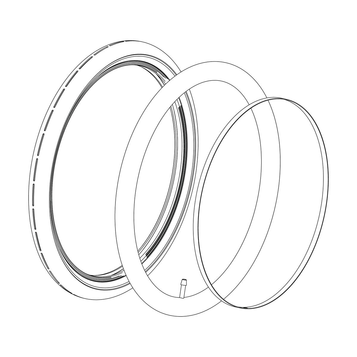 Tire Assembly – Kenda 20" für Thule Chariot & Coaster – Ersatzmantel + Schlauch Thule