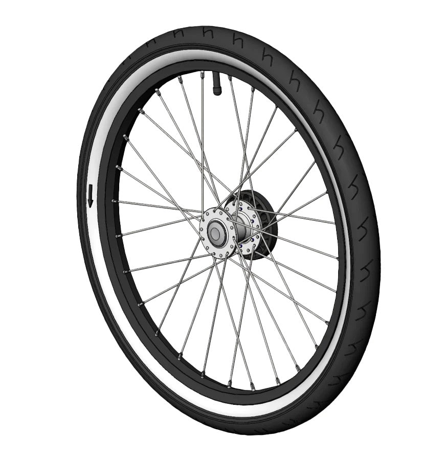 Croozer Laufrad 20" für Kid Vaaya / Keeke (ab 2020)