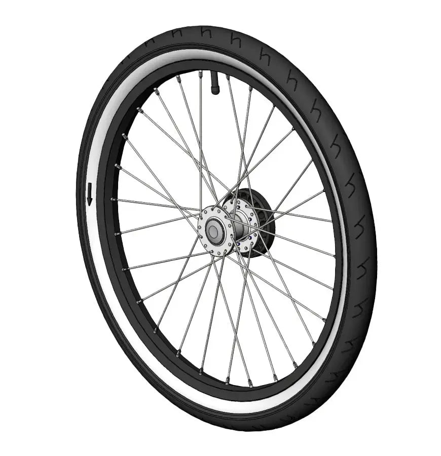 Croozer Laufrad 20" für Kid Vaaya / Keeke (ab 2020) Croozer