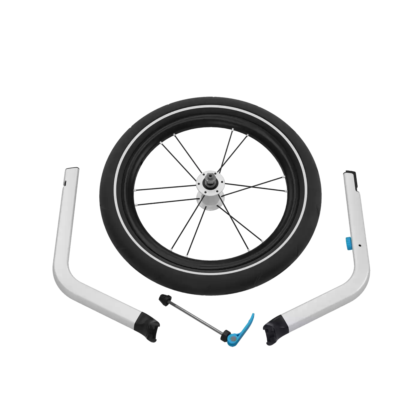 Thule Chariot Jogging Kit 2 (für Chariot Life 2, Cross 2, Sport 2 & Cab 2)