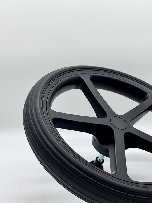 Hinterrad für Cybex Priam 4.0 – Original Ersatzteil (passt auch für Priam 3.0) – Schwarz - KnirpsExperte