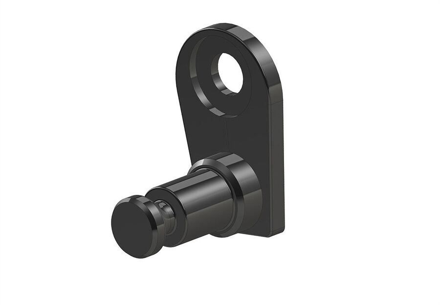 Croozer Achskupplung Universal Click&Crooz rund – kompatibel mit Vaaya, Keeke & allen Dog-Modellen