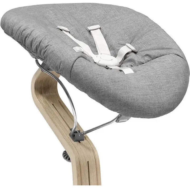 Stoffbezug Grey/Blue für Nomi Newborn Aufsatz (ohne Gurt) KnirpsExperte