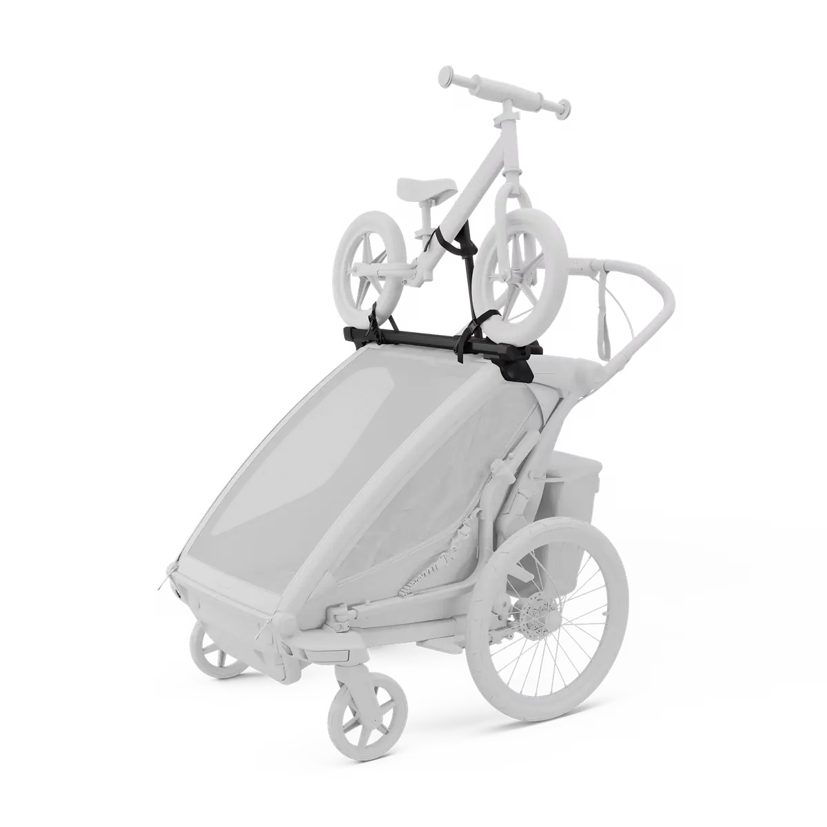 Original Thule Chariot 2 Bike Holder | Laufradhalter für Zweisitzer (Cross & Sport) Thule