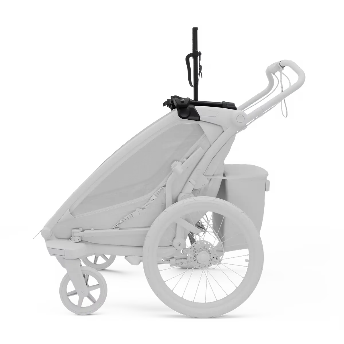 Original Thule Chariot 2 Bike Holder | Laufradhalter für Zweisitzer (Cross & Sport) Thule