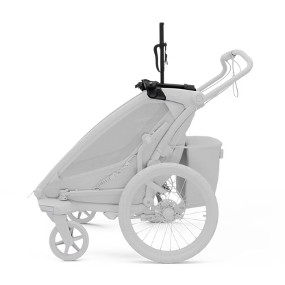 Original Thule Chariot 2 Bike Holder | Laufradhalter für Zweisitzer (Cross & Sport) Thule
