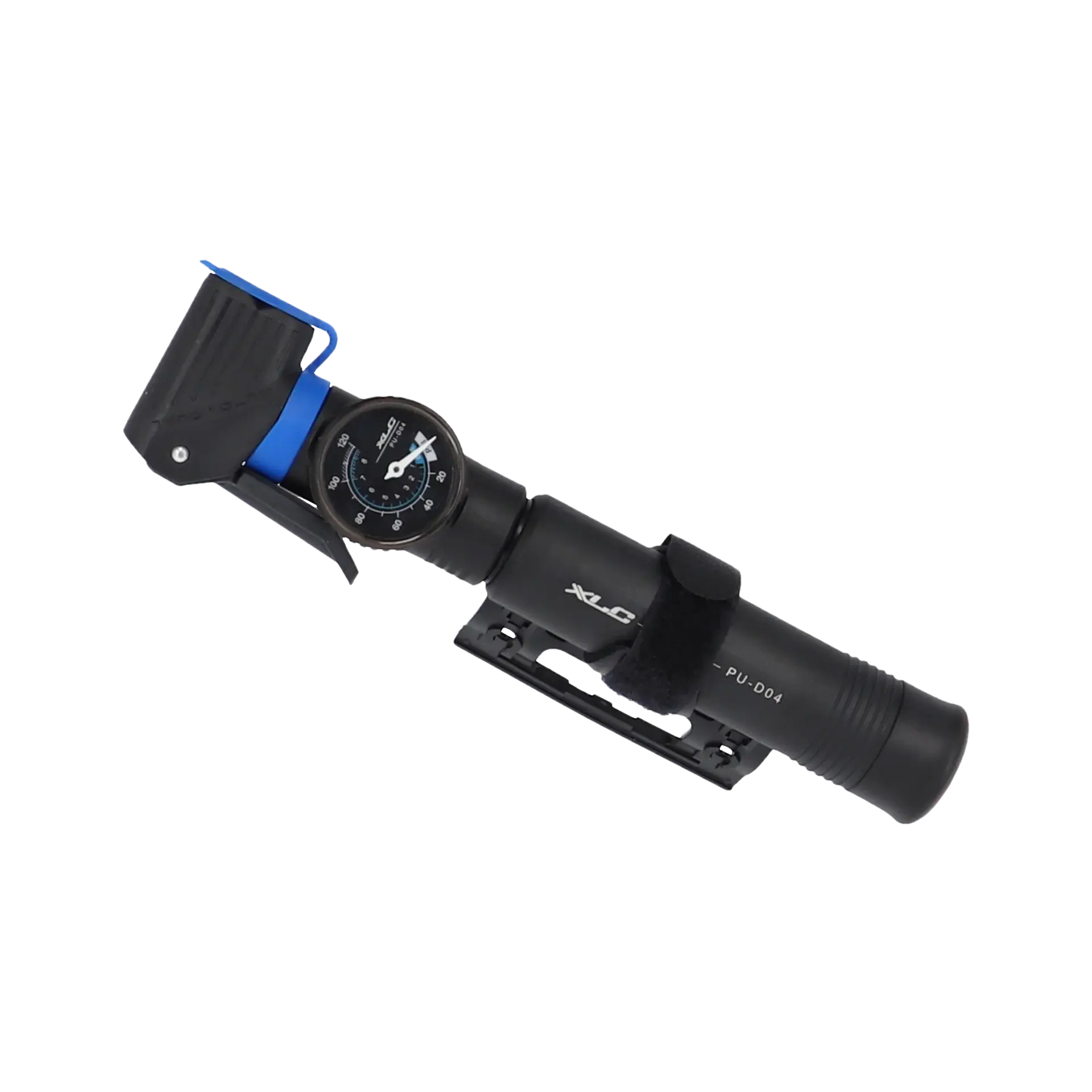 XLC Minipumpe PU-D04 | Mit Manometer & Dualkopf (8 Bar) XLC