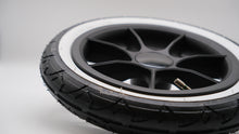 Moon Gio+ Rear Wheel Black/Whitewall, 12 inch (29 cm), Compatible with model year 2024 or older