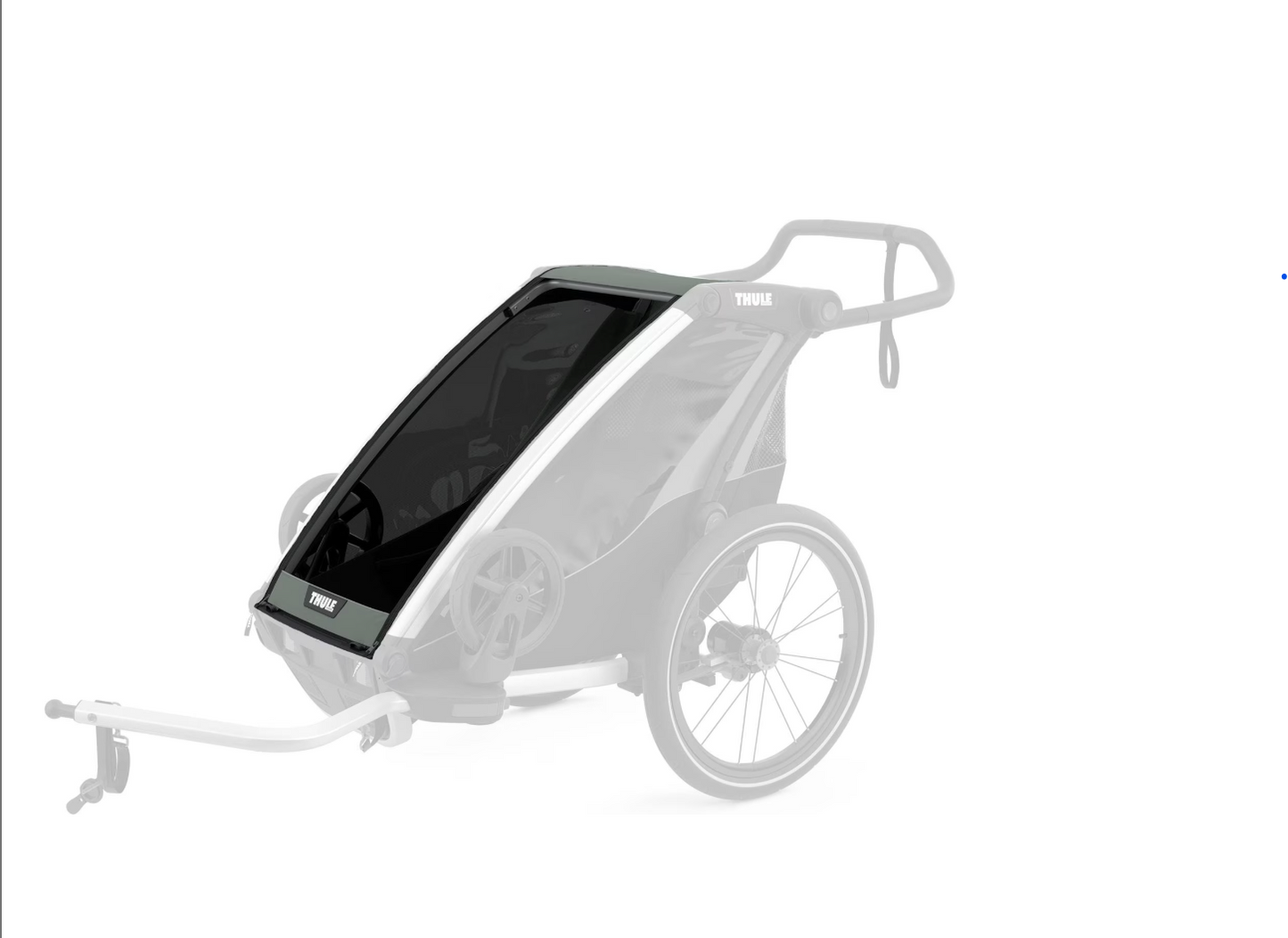 Thule Mesh Gewebe für Chariot Fahrradanhänger – Original Ersatzteil