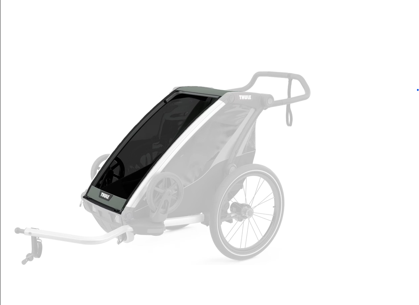 Thule Mesh Gewebe für Chariot Fahrradanhänger – Original Ersatzteil
