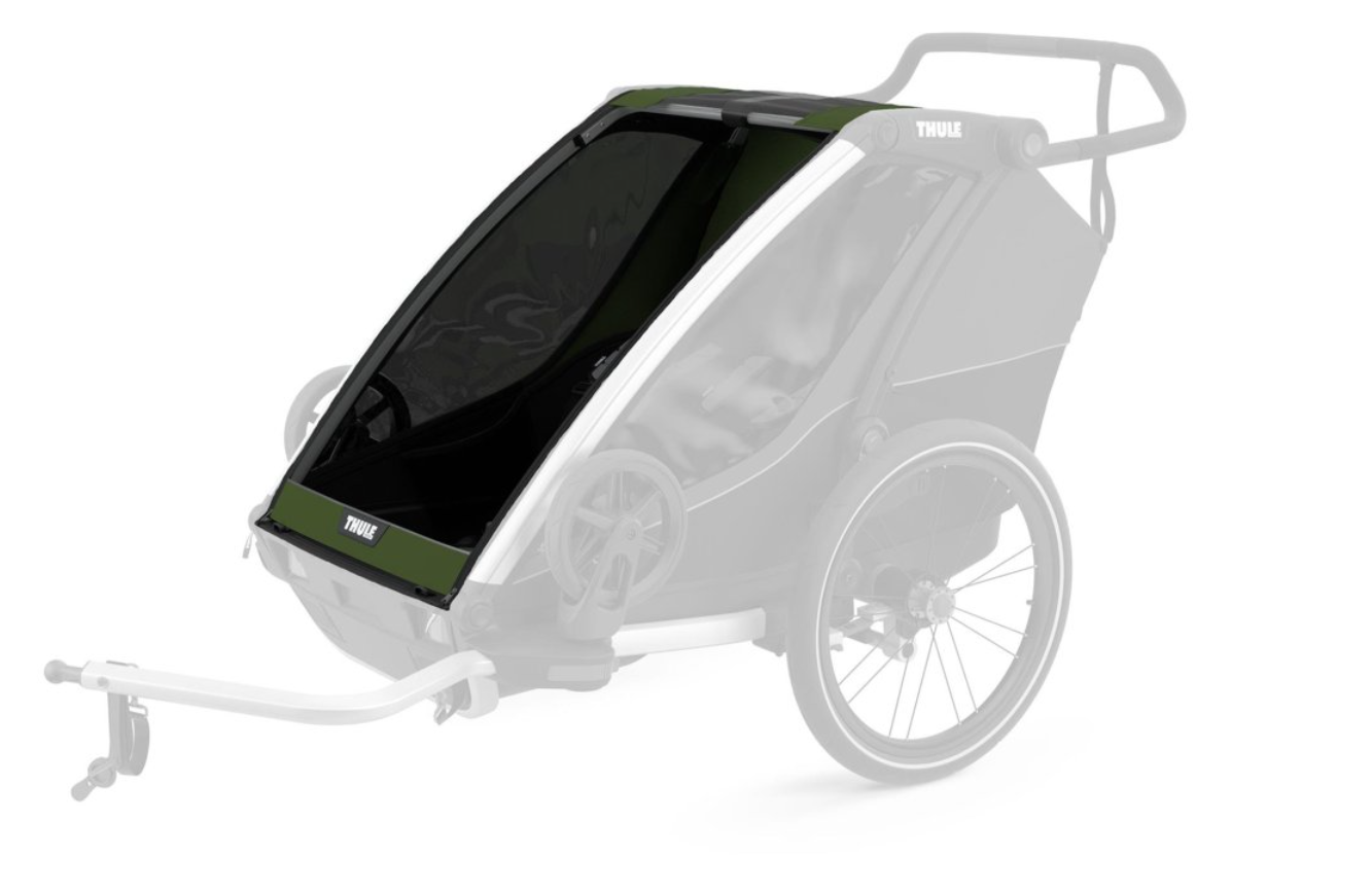 Thule Mesh Gewebe für Chariot Fahrradanhänger – Original Ersatzteil