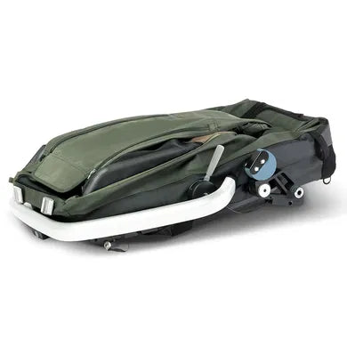 Croozer Dog Enna – Hundeanhänger in Moos Green | Sicherer & komfortabler Hundetransporter