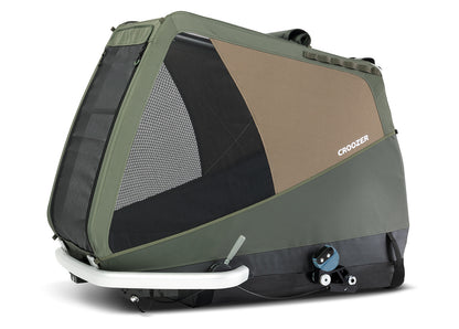 Croozer Dog Tammo Moss Green – Premium Hundeanhänger für große Hunde bis 45 kg