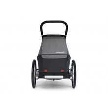 Croozer Kid Keeke 1 (Mountain Grey) – Fahrradanhänger & Buggy-Set, 1-Sitzer
