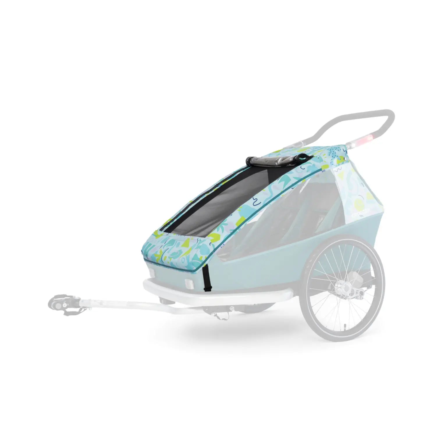 Original Croozer 2in1 Verdeck Vaaya 2 | 30 Jahre Edition Colourful Journey Croozer